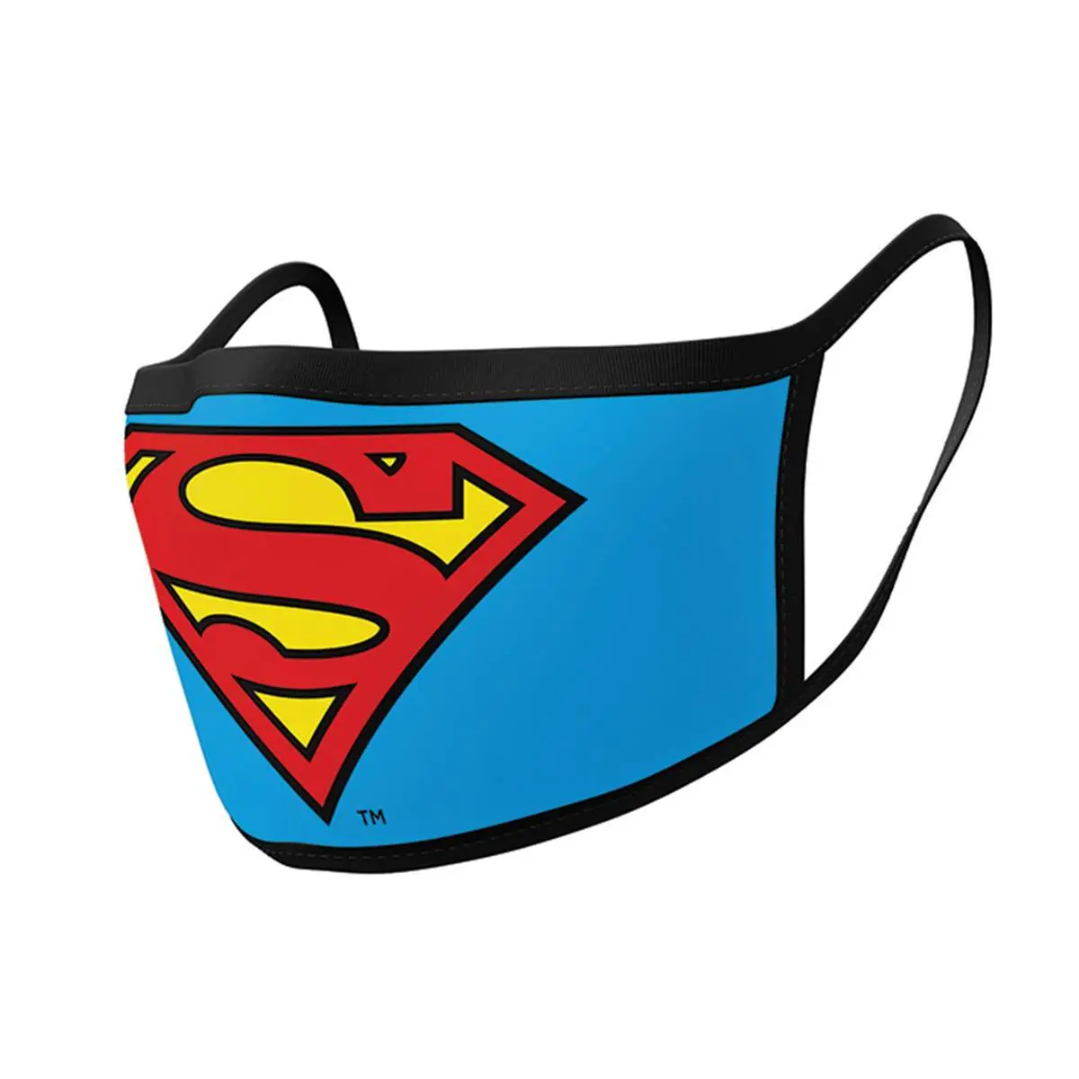 Lizenzierte Gesichtsmaske Pyramid Dc Comics - Superman Logo