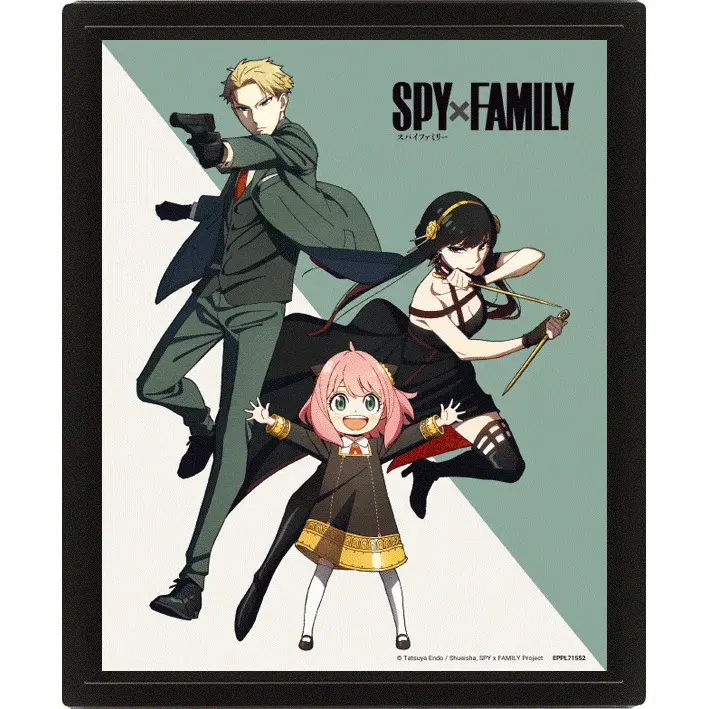 Poster Pyramid Spy x Family - Cool vs Family