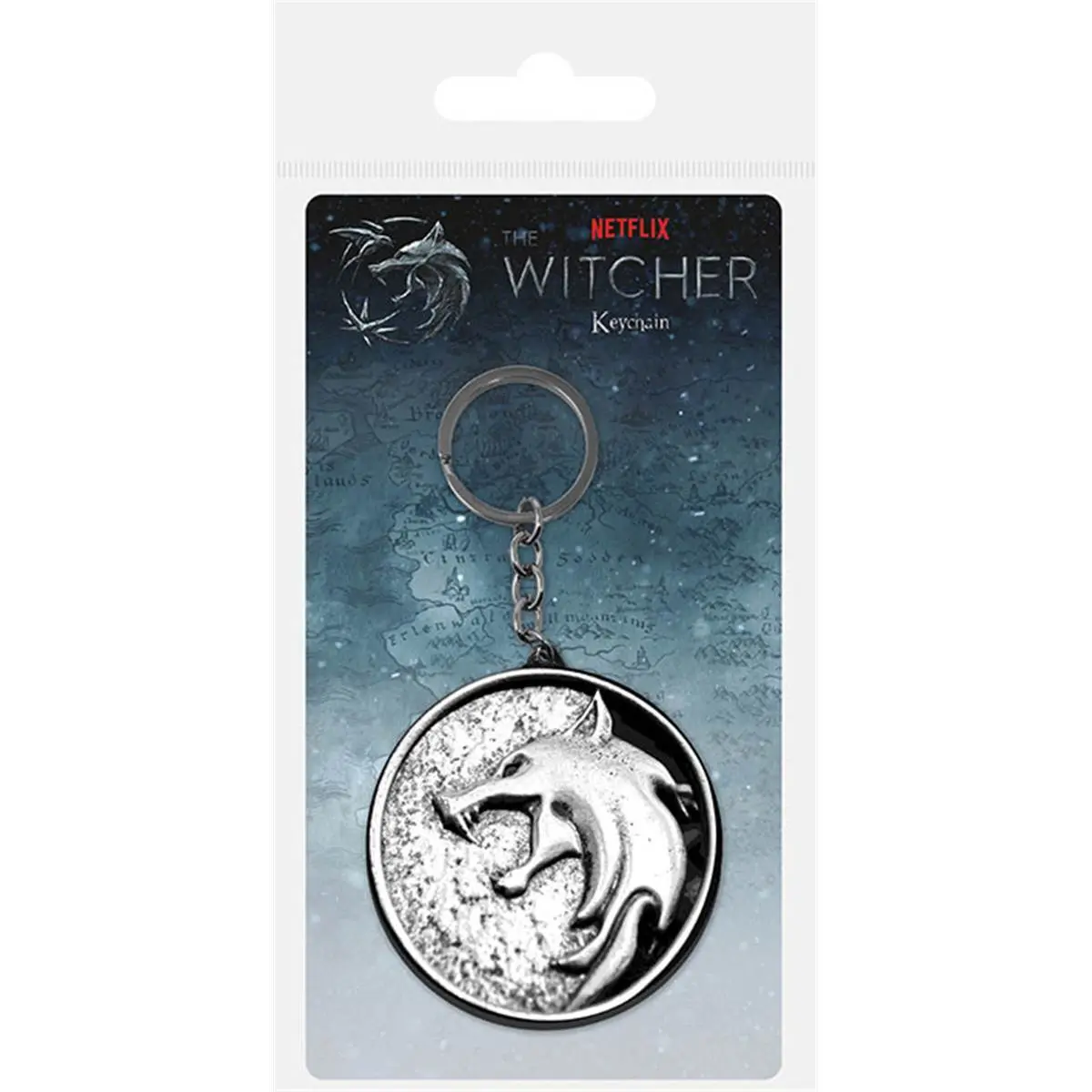 5050293392547 - Schlüsselanhänger Kind The Witcher Porte Cle Metal Wolf 5050293392547 - Schlüsselanhänger Kind The Witcher Porte Cle Metal Wolf