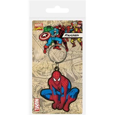 5050293382012 - Schlüsselanhänger aus Gummi Spiderman Accroupi