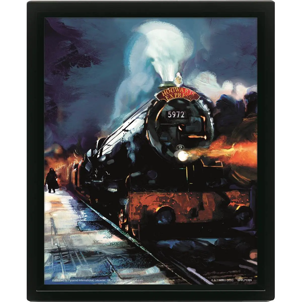 5051265891303 - Lentikularer 3d-Rahmen Harry Potter Hogwarts Express