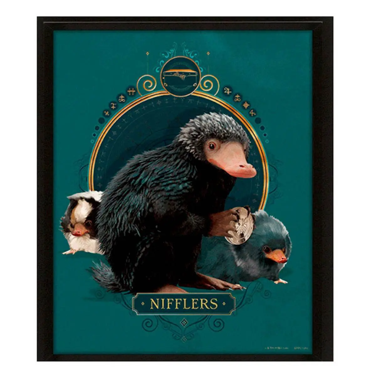 5051265825131 - Lentikularer 3d-Rahmen Fantastic Beasts Nifflers