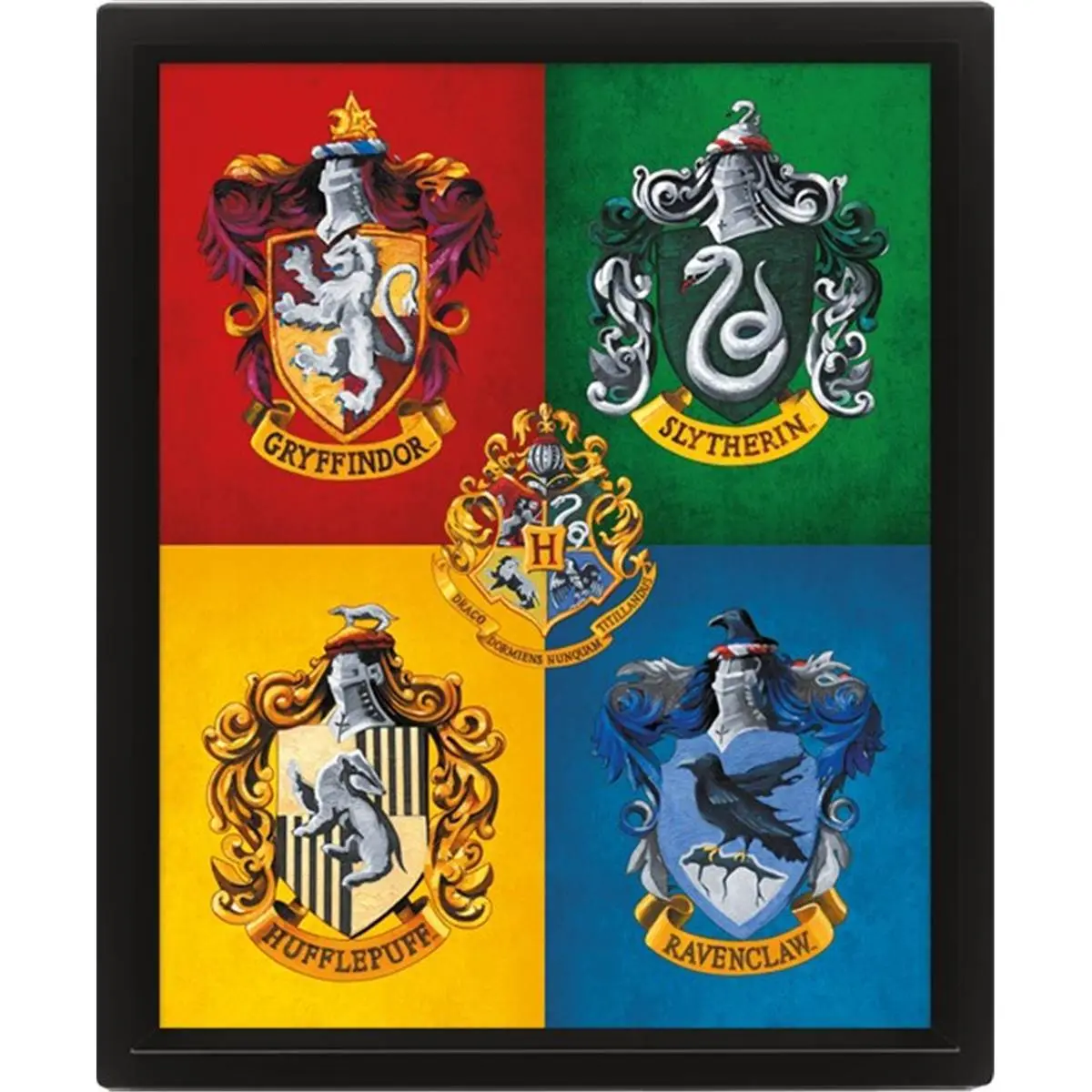 5051265875693 - Lentikularer 3d-Rahmen Harry Potter Colourful Crests 5051265875693 - Lentikularer 3d-Rahmen Harry Potter Colourful Crests