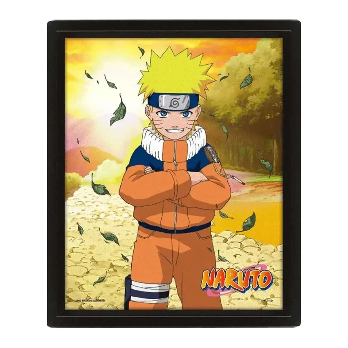 5050574049368 - Lentikulare Wanddekoration Naruto 3D