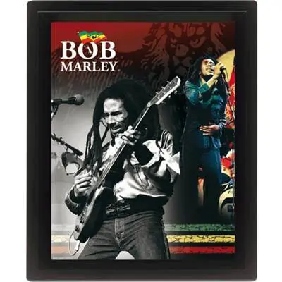 5050293955964 - Lentikularer 3d-Rahmen Bob Marley