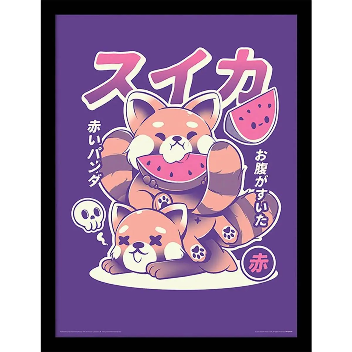 5051265898234 - Wanddekoration Watermelon Framed