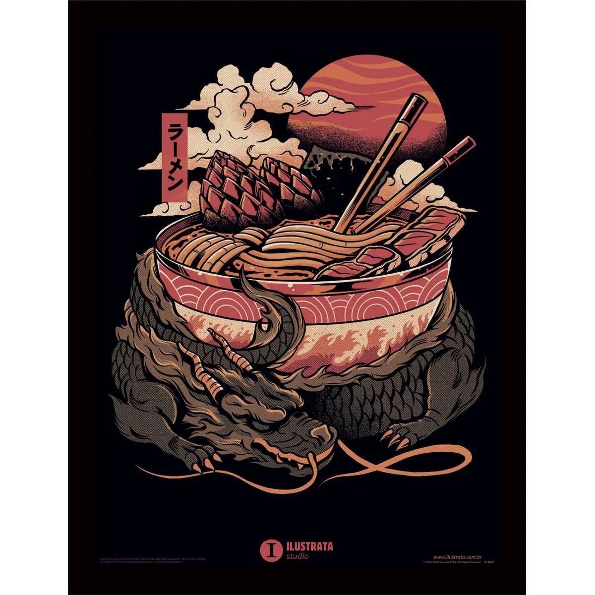 5050574051903 - Wanddekoration Dragons Ramen