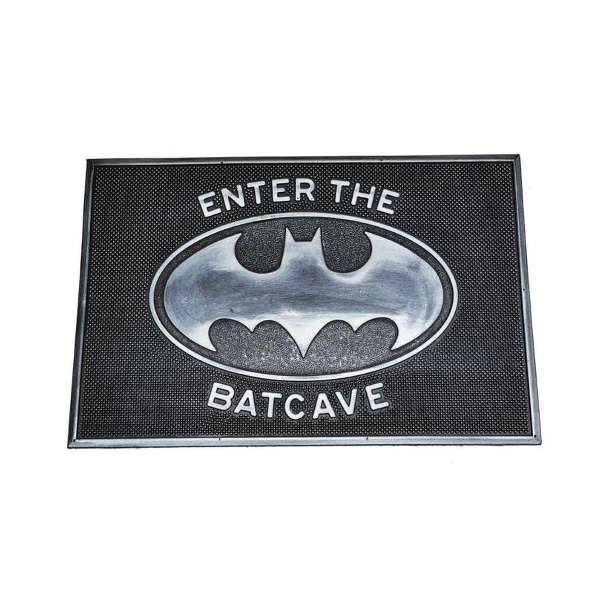 5050293854847 - Enter The Batcave Fußmatte schwarz grau