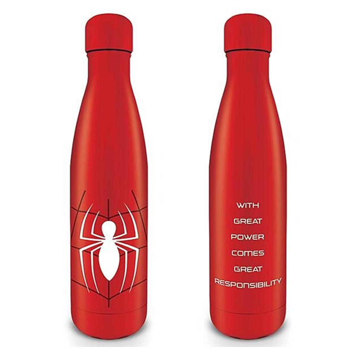 5050574255882 - Trinkflasche aus Metall Spider-Man Torso