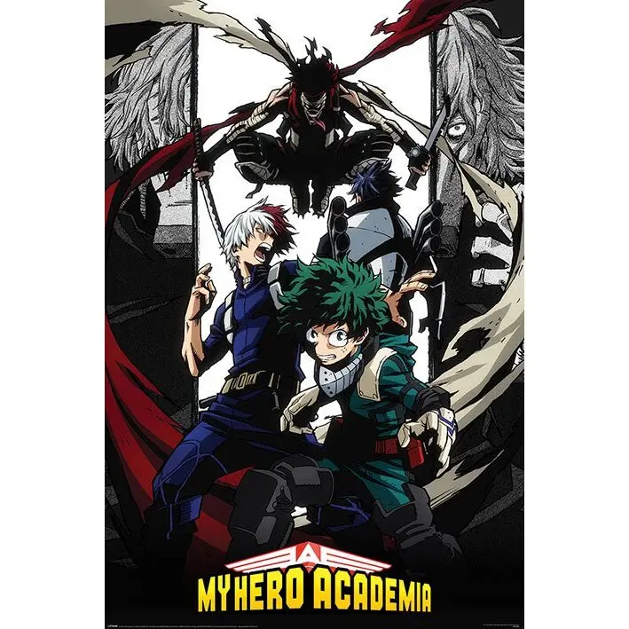 Lot von 5 Postern Pyramid My Hero Academia Hero Killer Stain