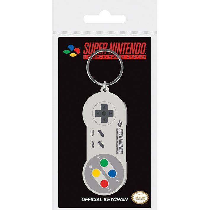 5050293387086 - Schlüsselanhänger aus Gummi Nintendo SNES Controller