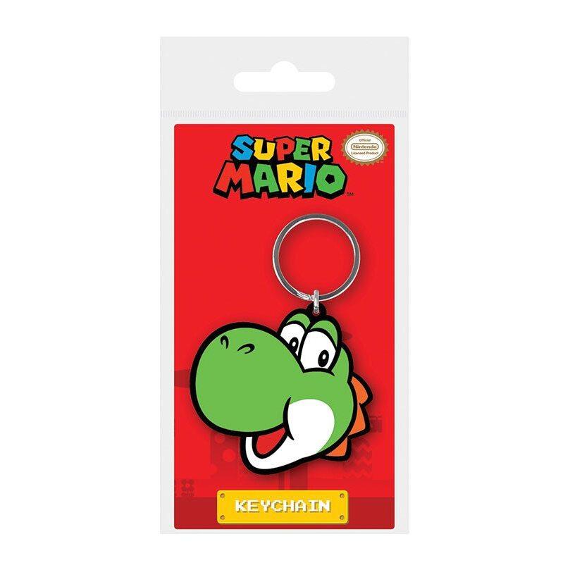 5050293389240 - Schlüsselanhänger aus Gummi Super Mario Yoshi