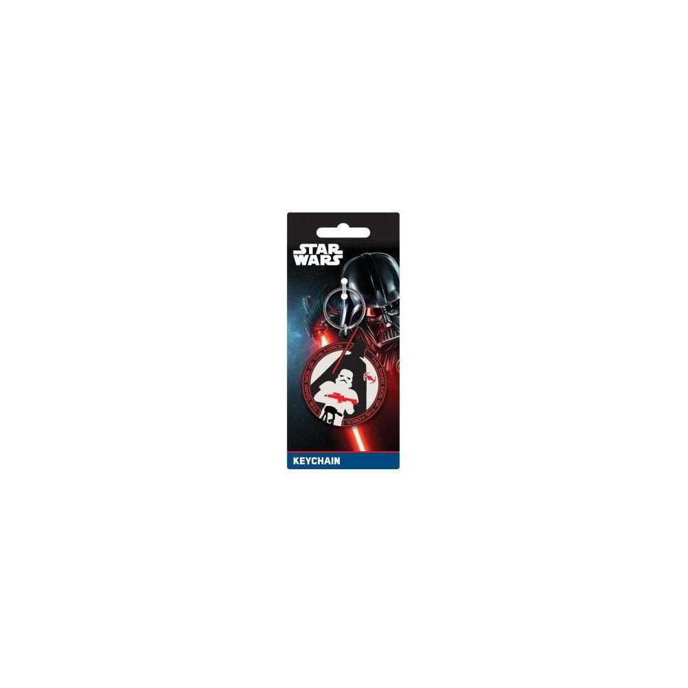 5050293394336 - Schlüsselanhänger - darth vader &  storm trooper gummi Star Wars