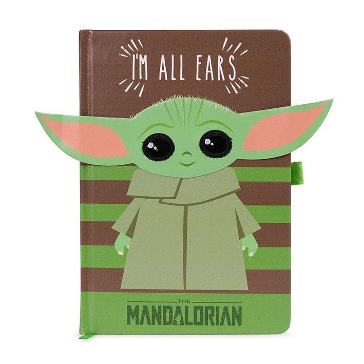 5051265732804 - STAR WARS THE MANDALORIAN (IM ALL EARS GREEN) NOVELTY NOTEBOOK