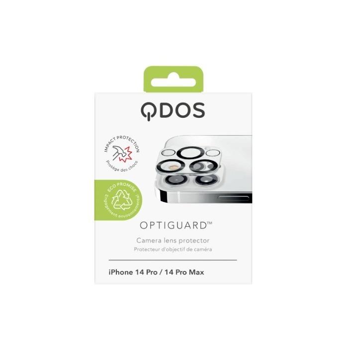 5060697227772 - Gehärtetes Glas QDOS Optiguard iPhone 14 Pro 14 Pro Max