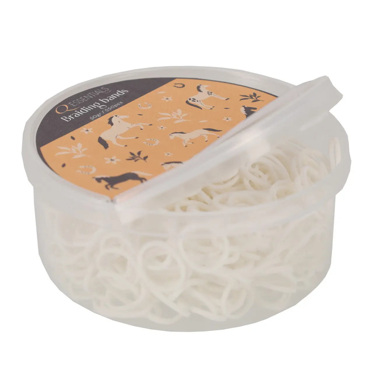 Flache Haargummis QHP 50g
