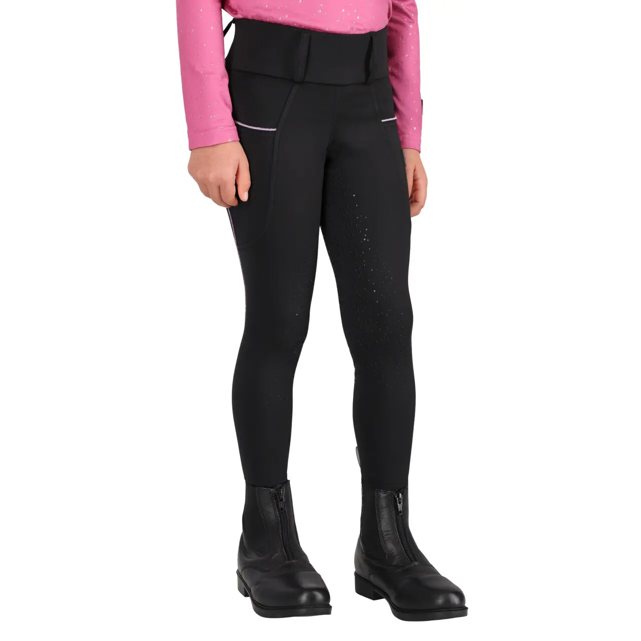 Qhp Rijlegging Isalyn junior (AW26) Black - 116 | Zwart