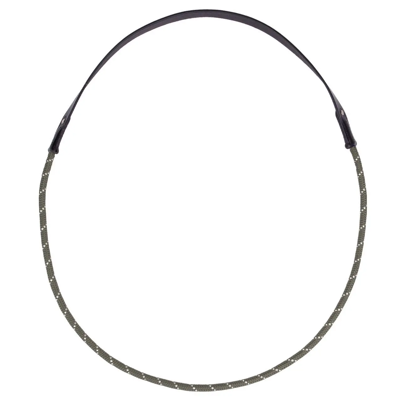 Qhp Vert Leather Neck Rope For Horses