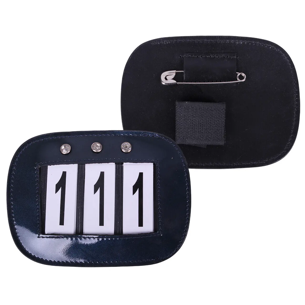 Qhp Bleu Riding Number Holder
