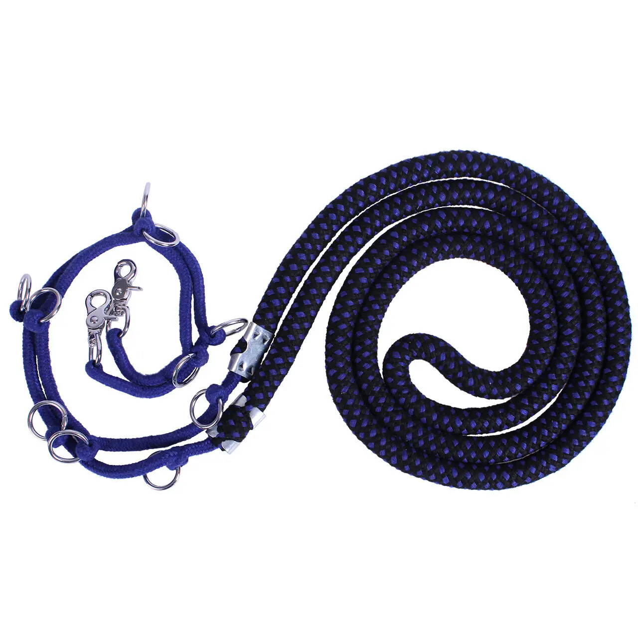 Qhp Bleu Lunging Aid For Horses Luxe