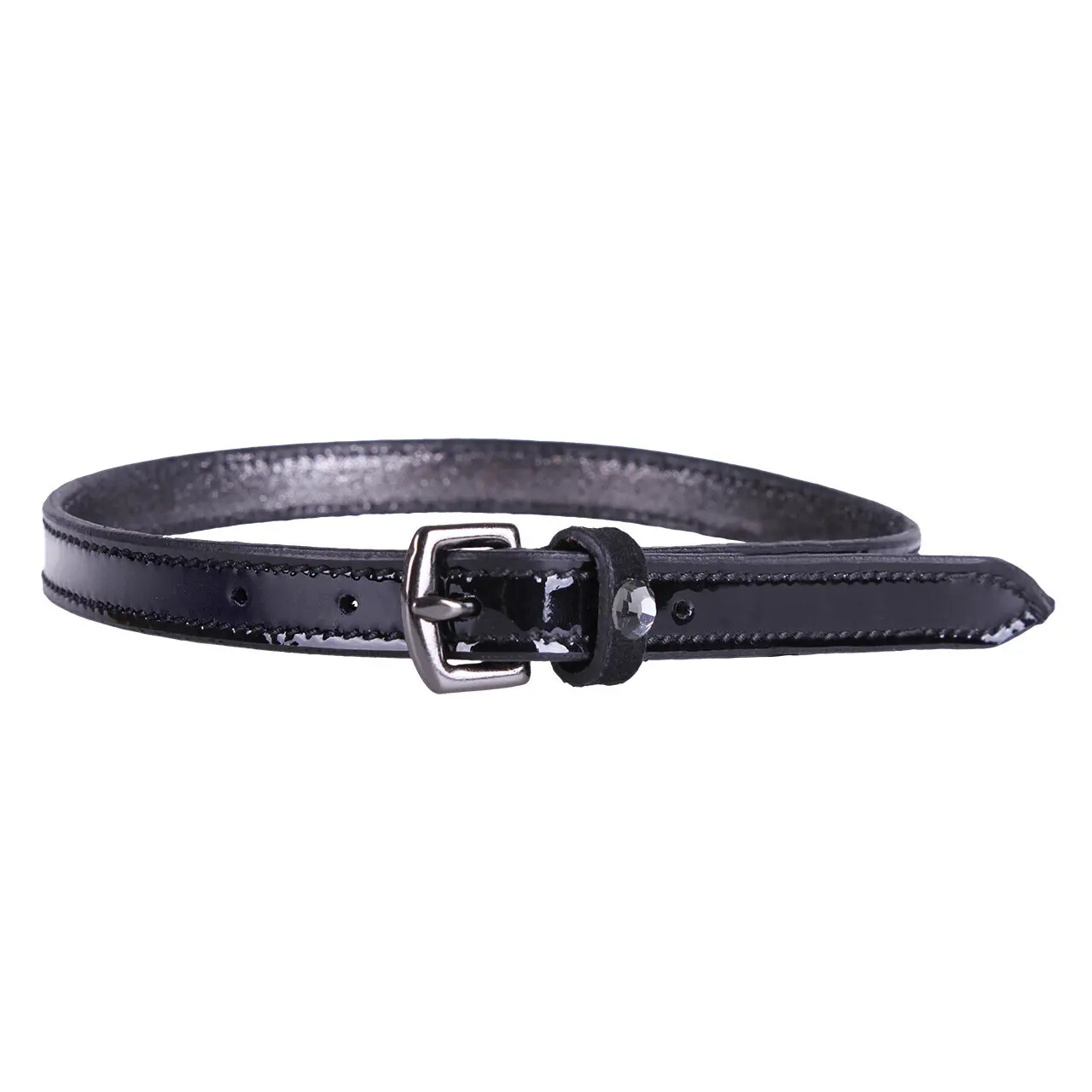 Qhp Noir Spur Straps For Horses Calypso