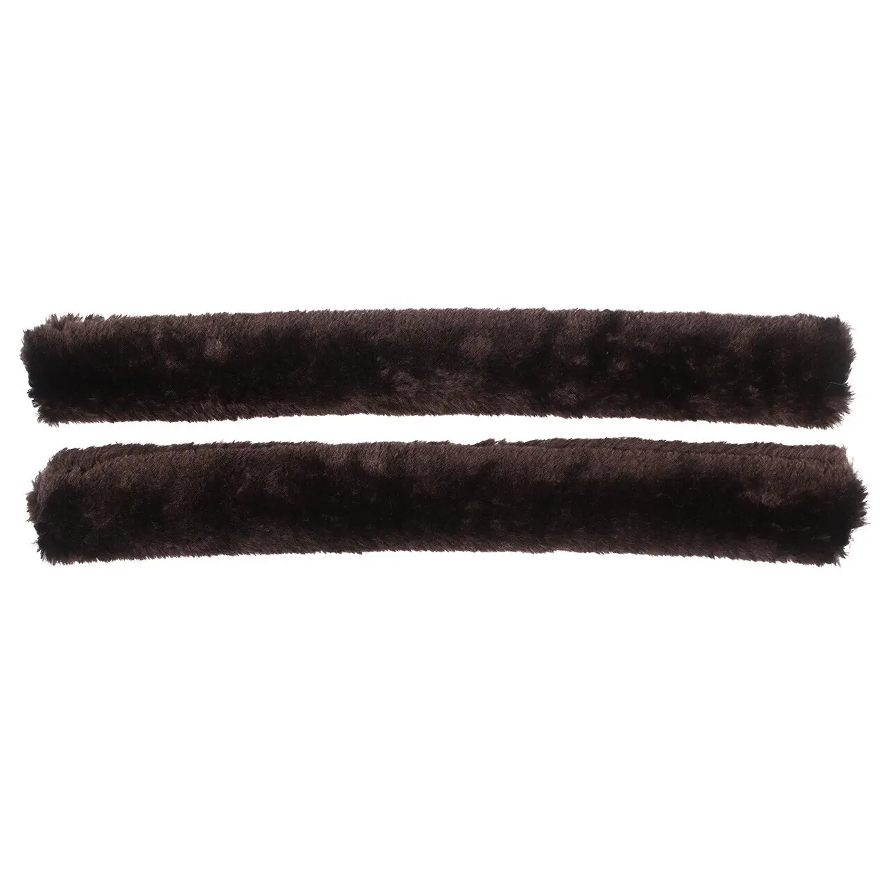 Qhp Marron Rein Protection Fur For Horse (X2)