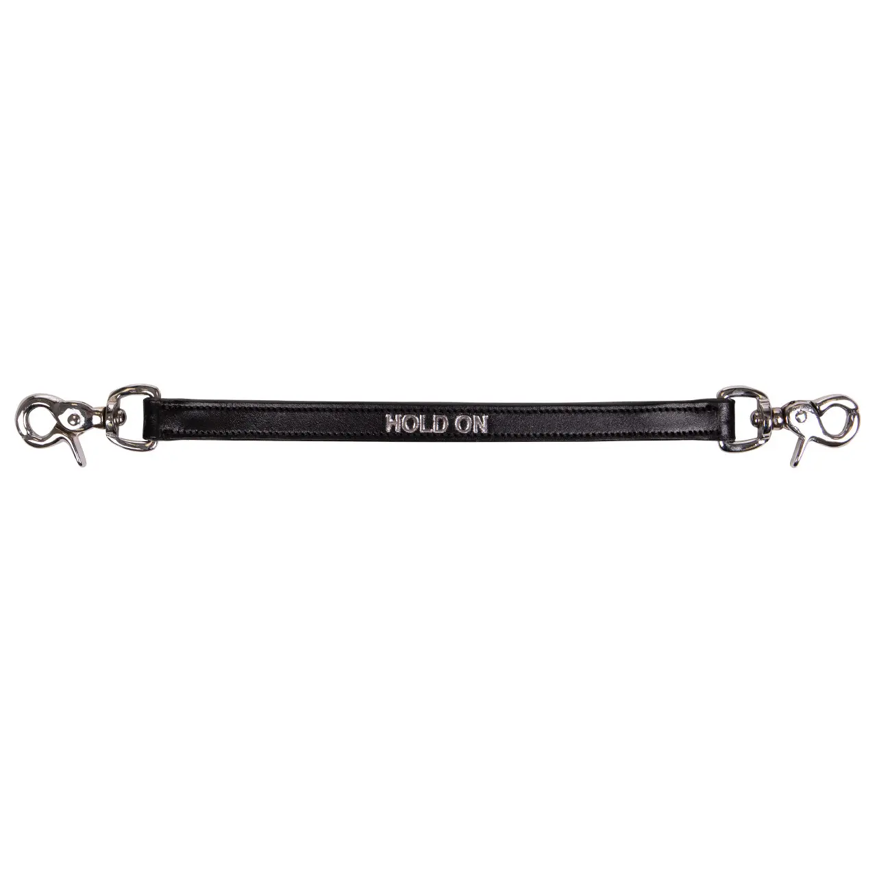 Qhp Noir Riding Saddle Handle Hold On