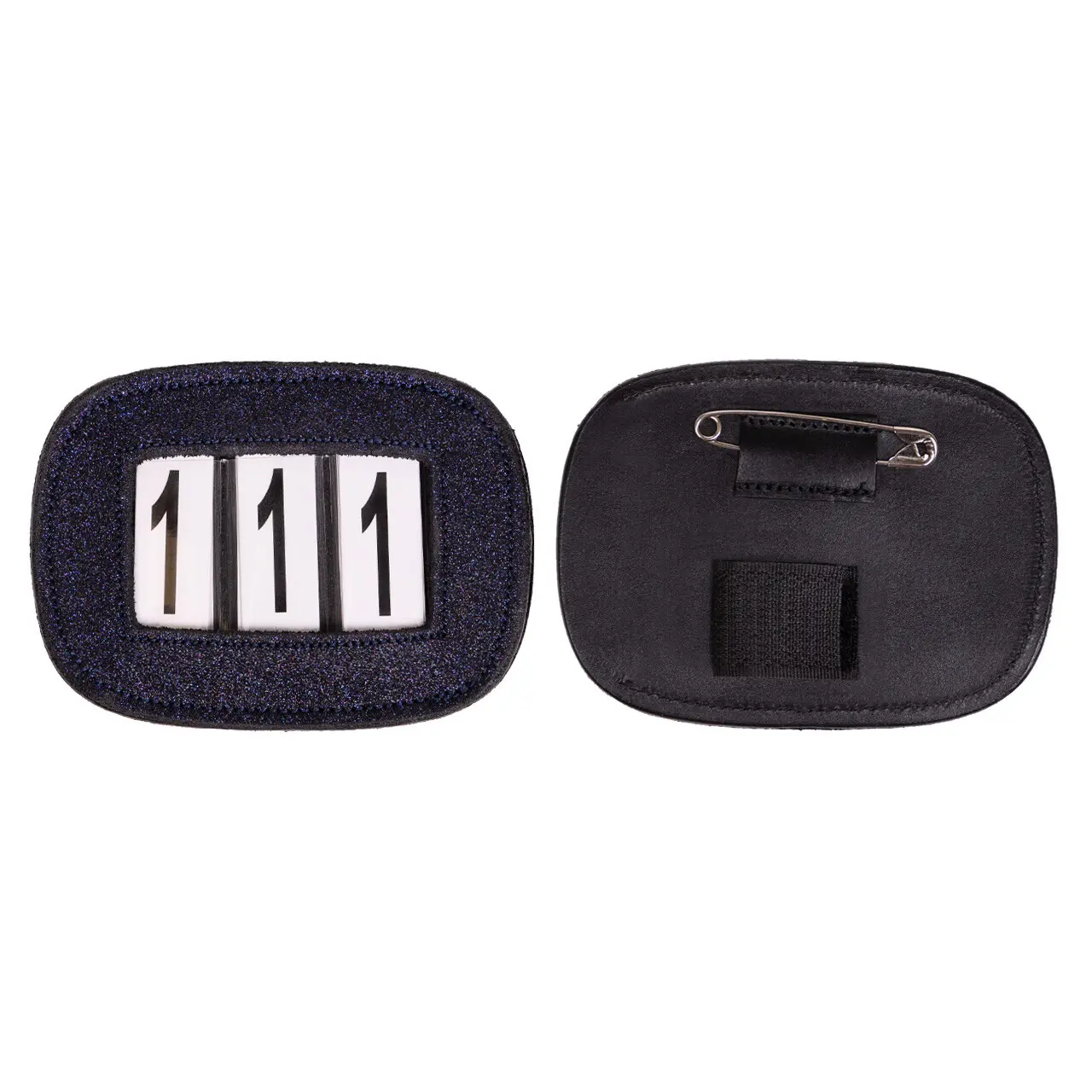 Qhp Bleu Equestrian Number Holder Shine