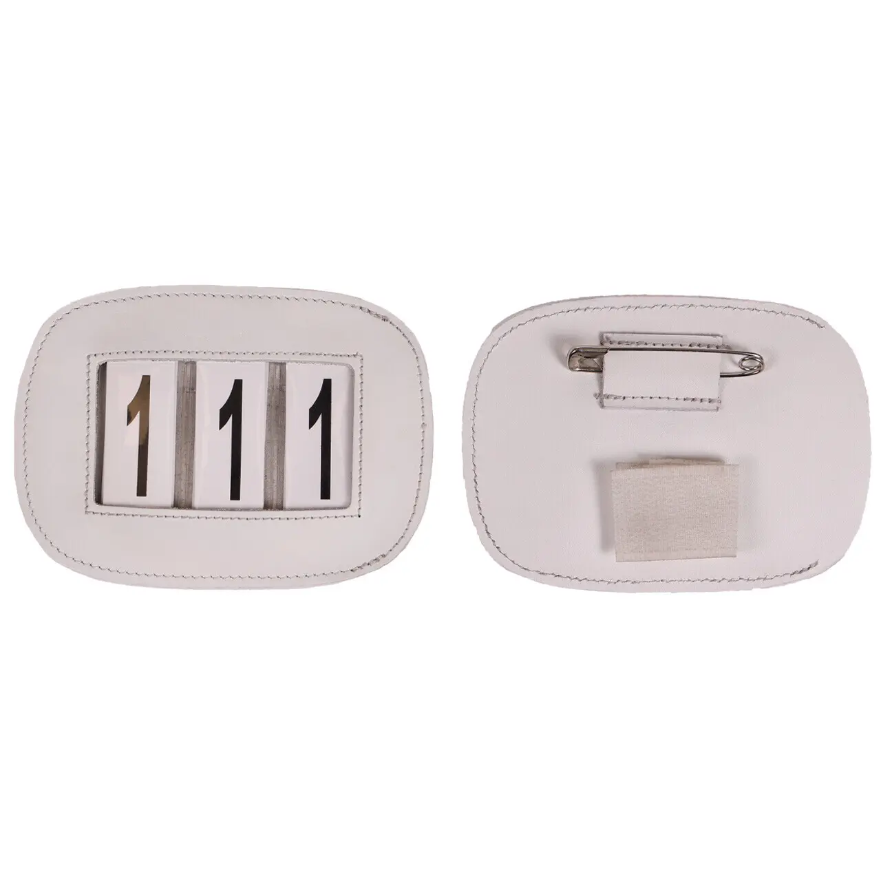 Qhp Blanc Equestrian Number Holder Modeste Square