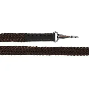 Qhp Marron Leather Horse Reins Liberta