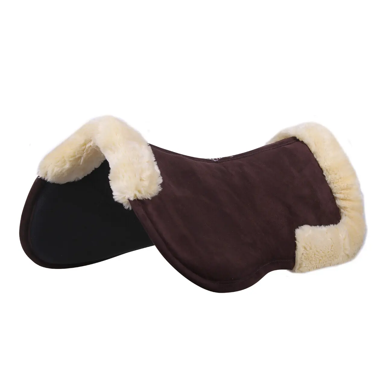 Qhp Marron Memory Foam Saddle Pad Ontario
