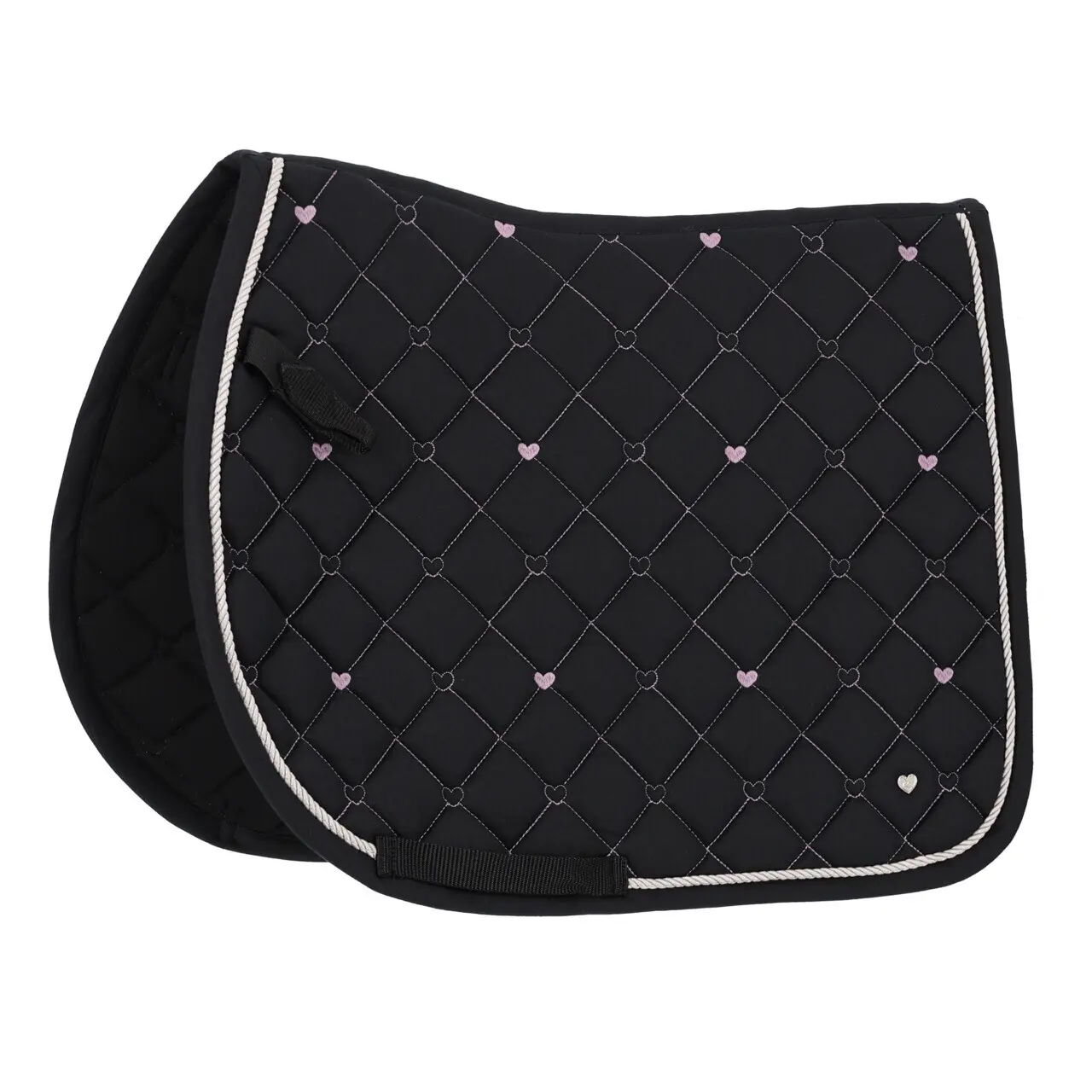 Qhp Noir Dressage Saddle Pad Lize