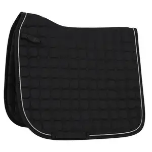 Qhp Noir Saddle Pad For Horses Firenze