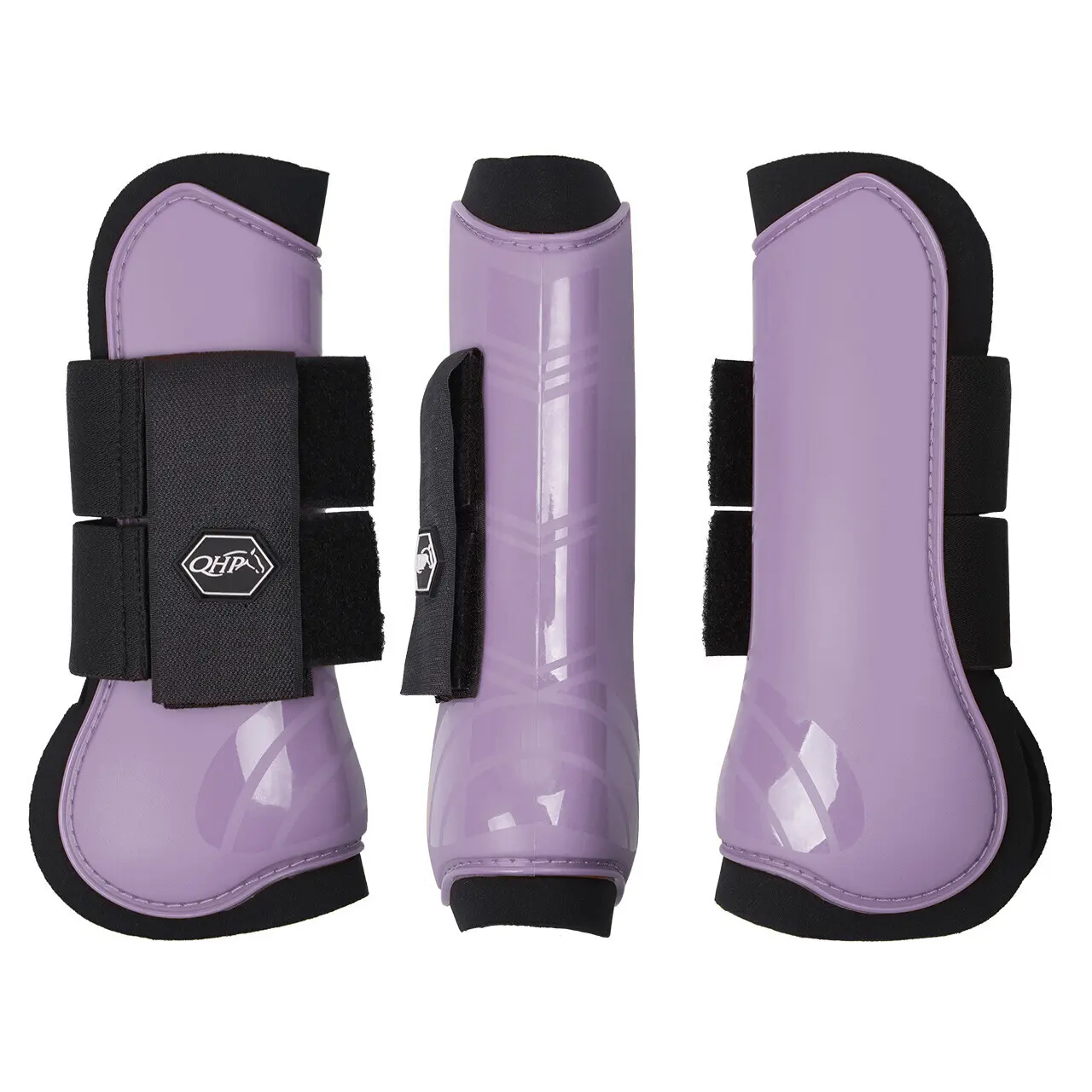 Qhp Violet Front Gaiters For Open Horses