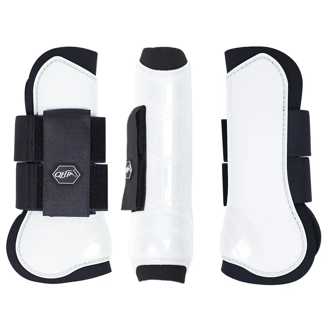 Qhp Blanc Front Gaiters For Open Horses