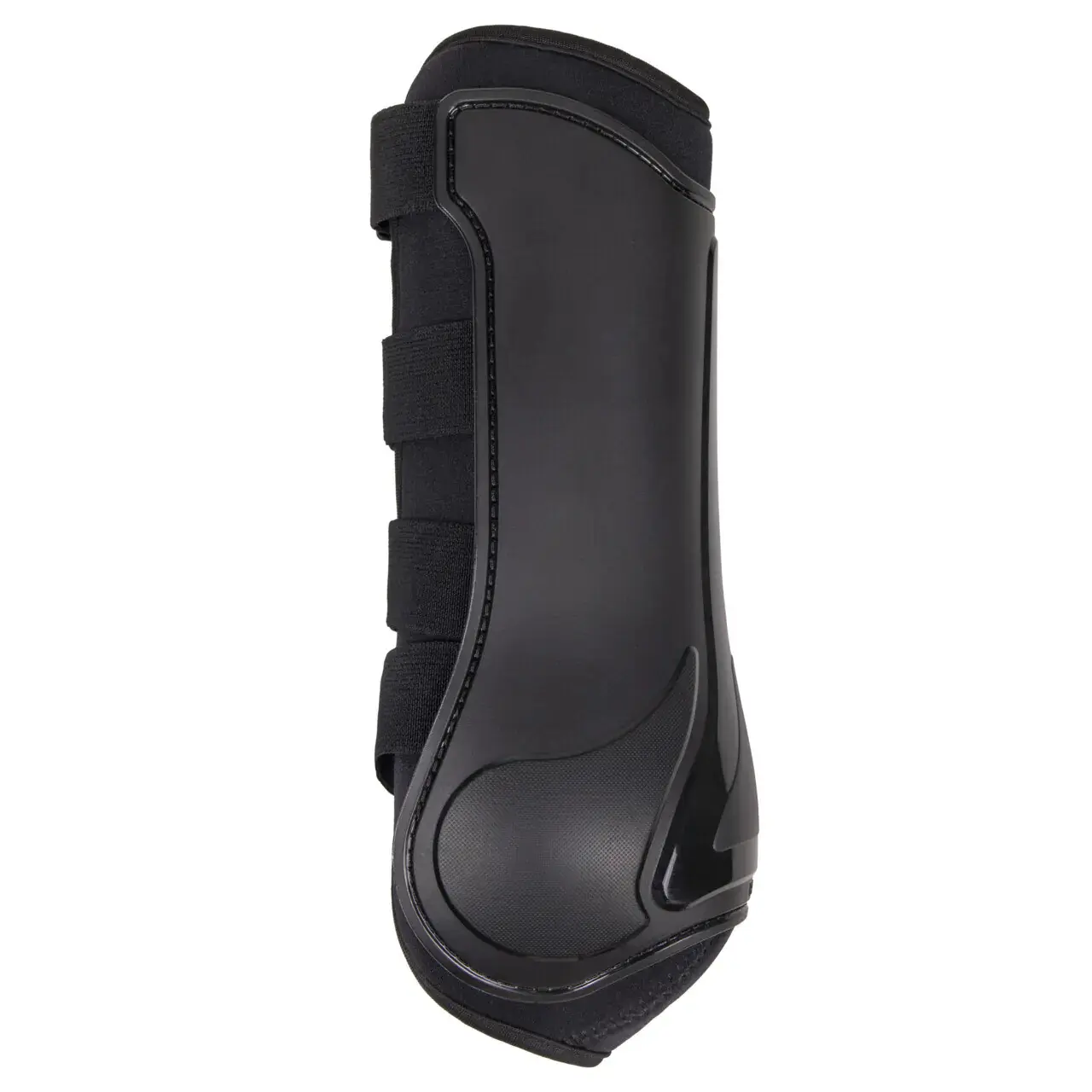 Qhp Noir Closed Front Gaiters For Horses Champion