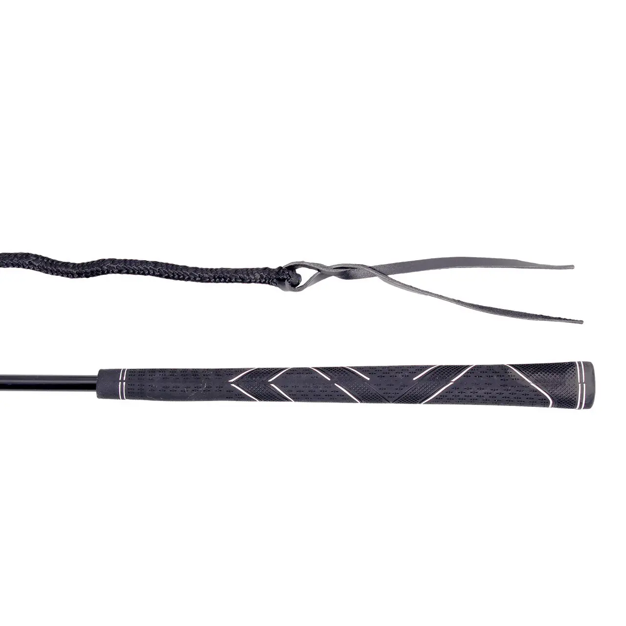 Qhp Noir Riding Whip