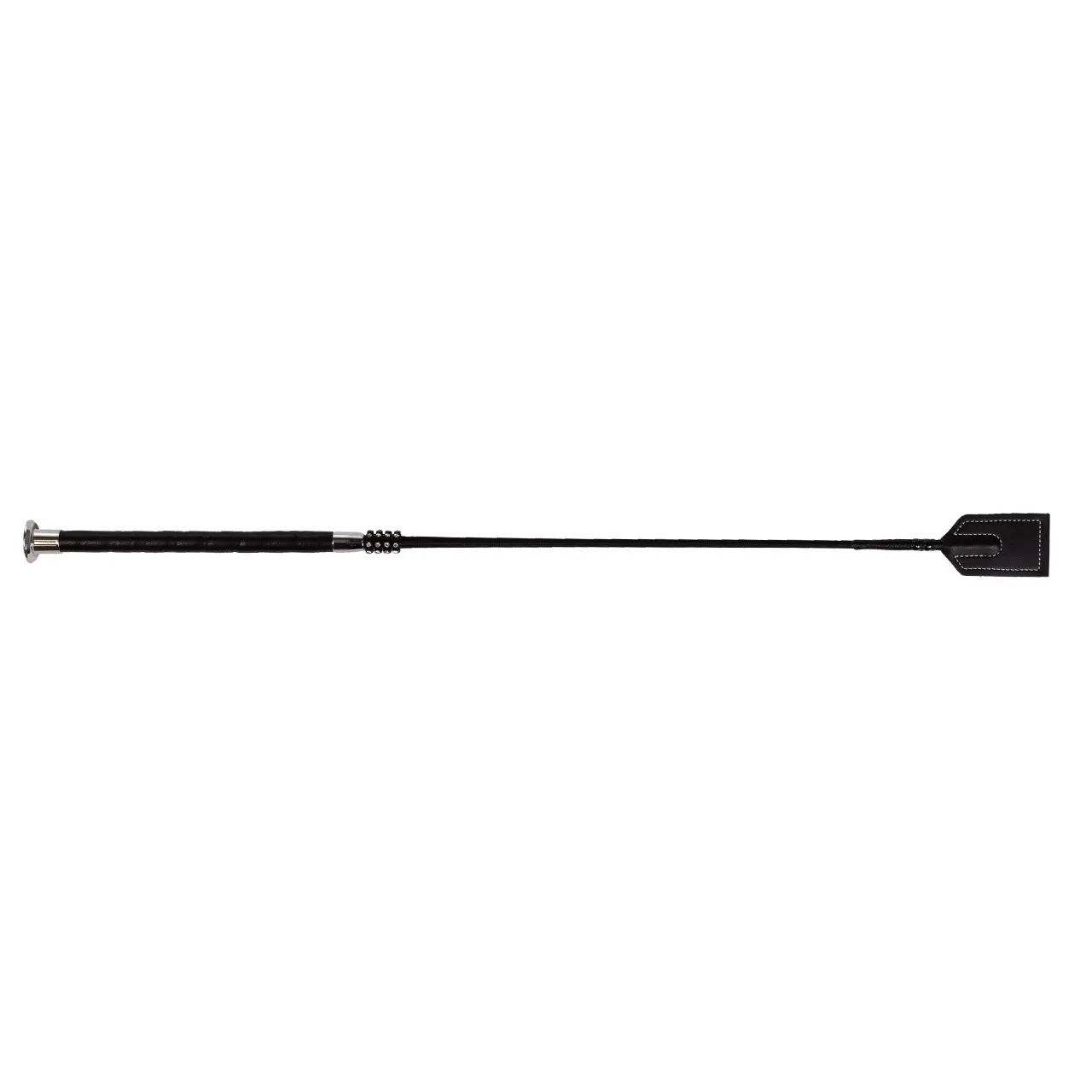 Qhp Noir Riding Whip Shine