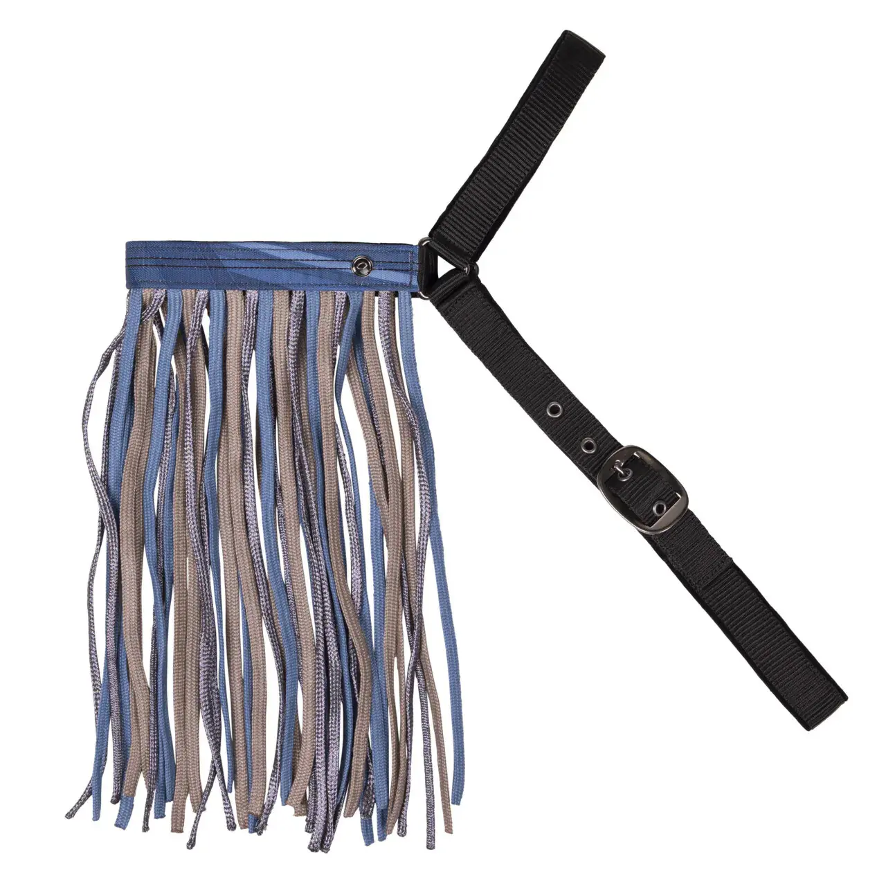 Qhp Bleu Frontal Anti-Mouche Pour Cheval Collection Extra