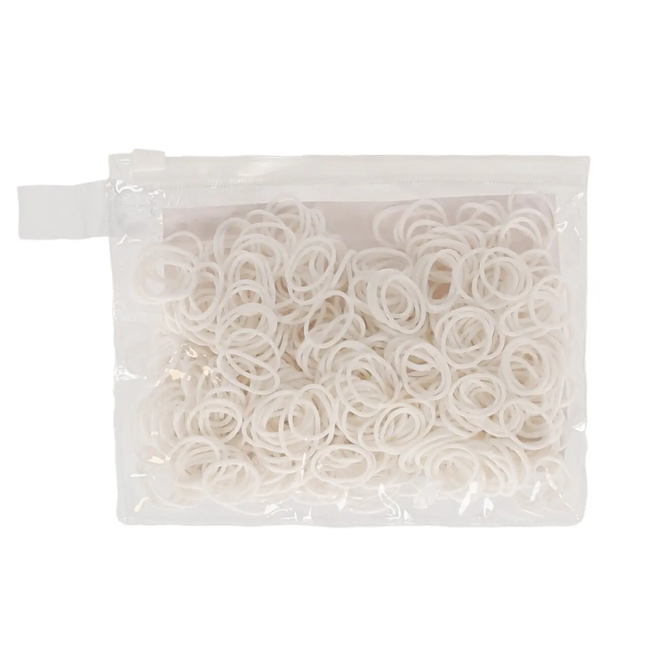Qhp Blanc Flat Weaving Elastics