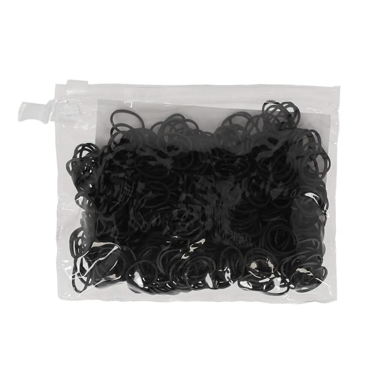 Qhp Noir Flat Weaving Elastics