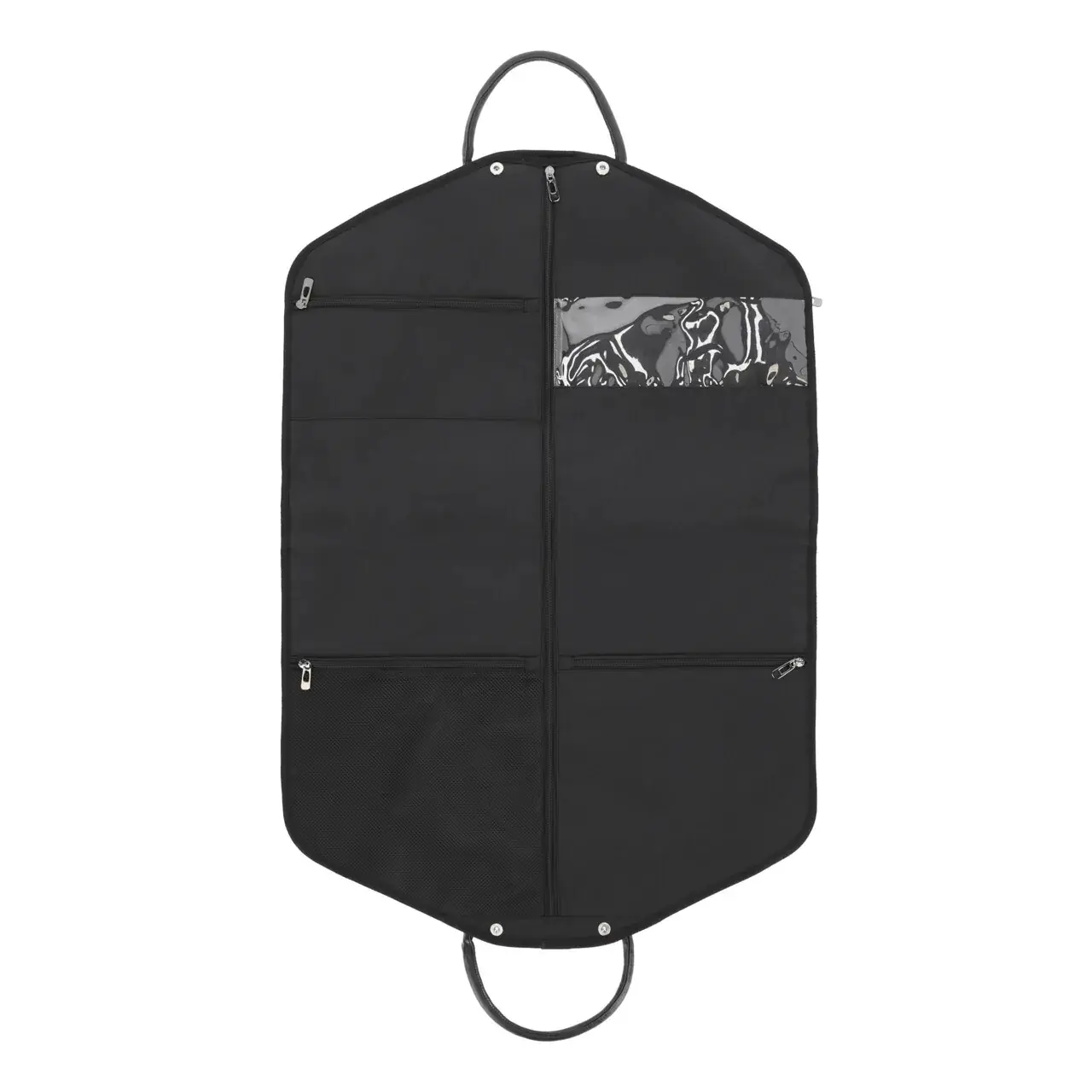 Qhp Noir Garment Bag Croco