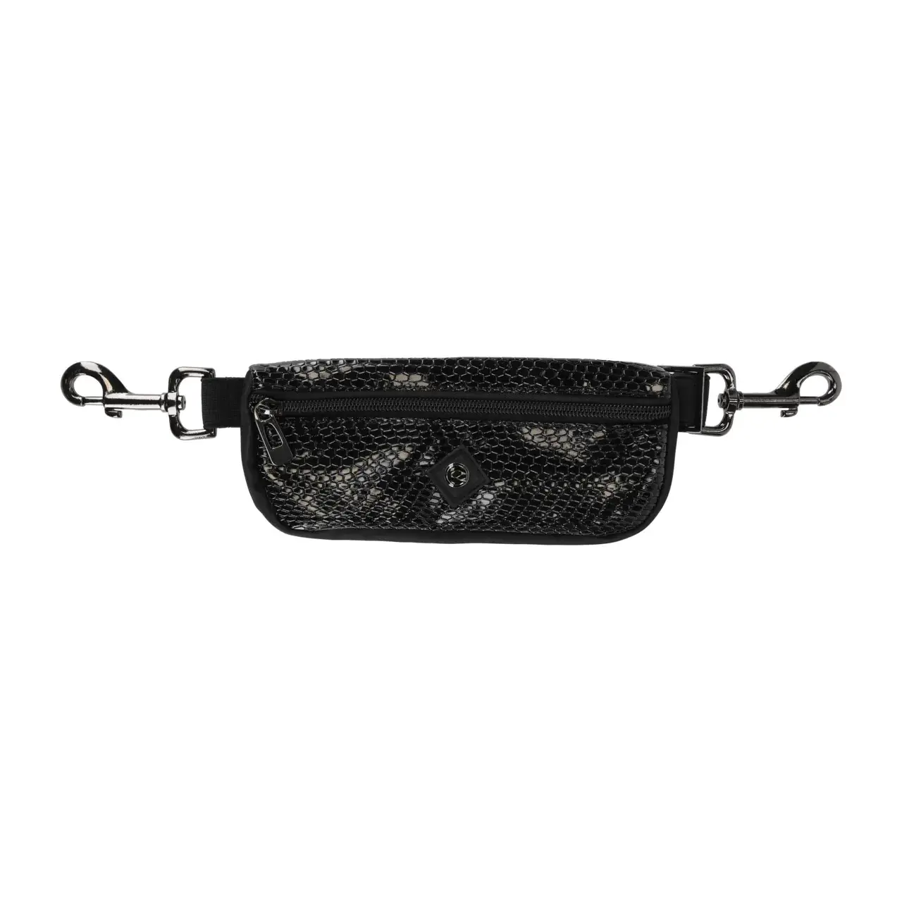Qhp Noir Clip-On Belt Bag Croco