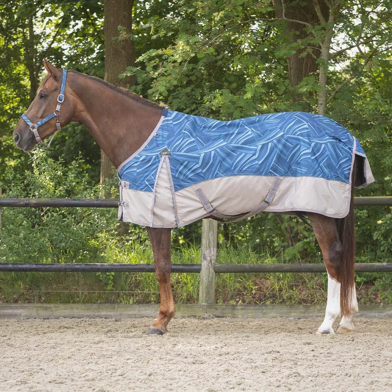 Wasserdichte Pferdedecke Aus Der Kollektion Qhp 0 G