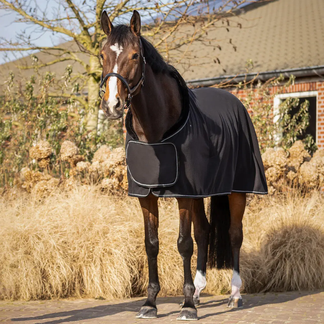 Fleecedeken voor paarden QHP Salerno