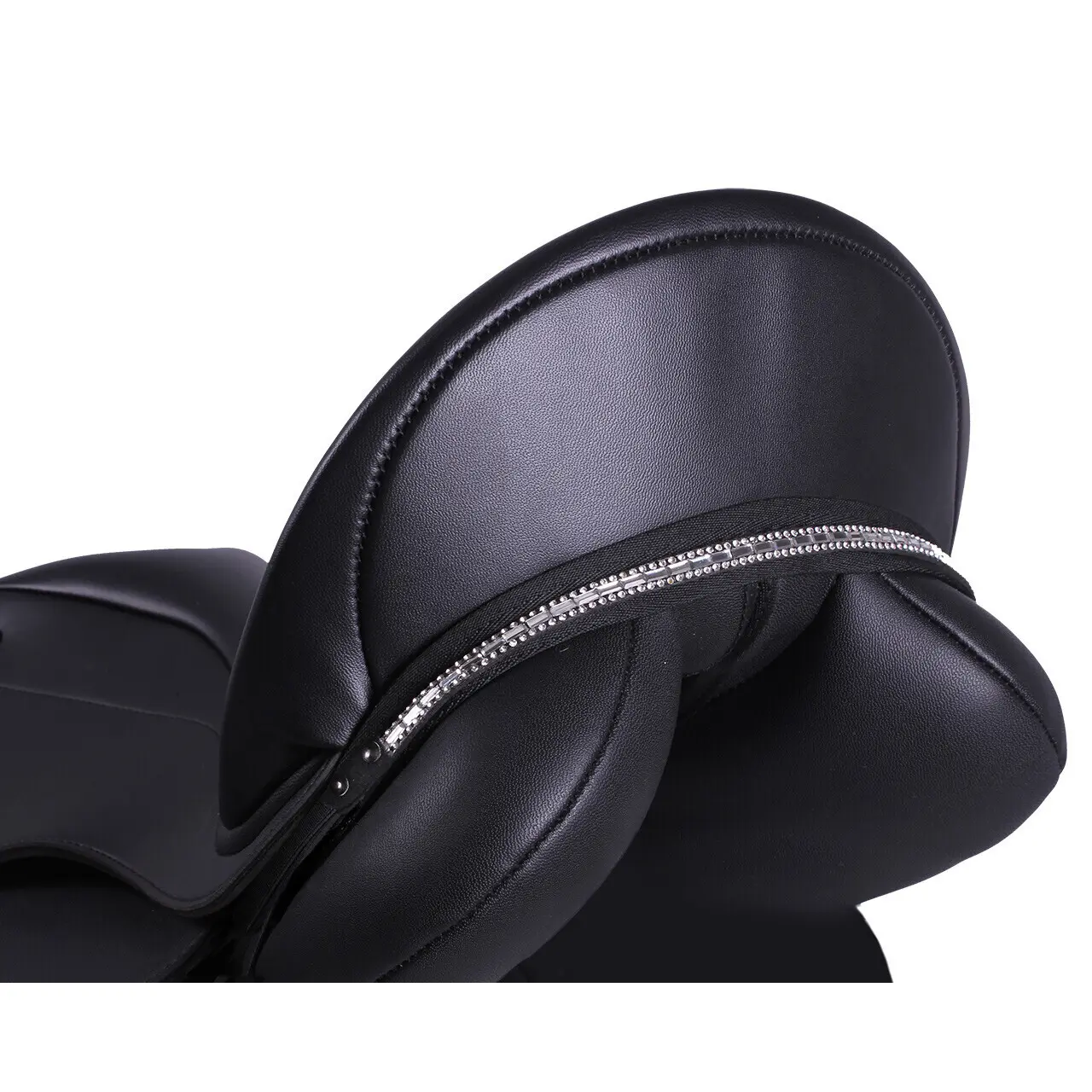 Qhp Noir Saddle Jewel Brittany