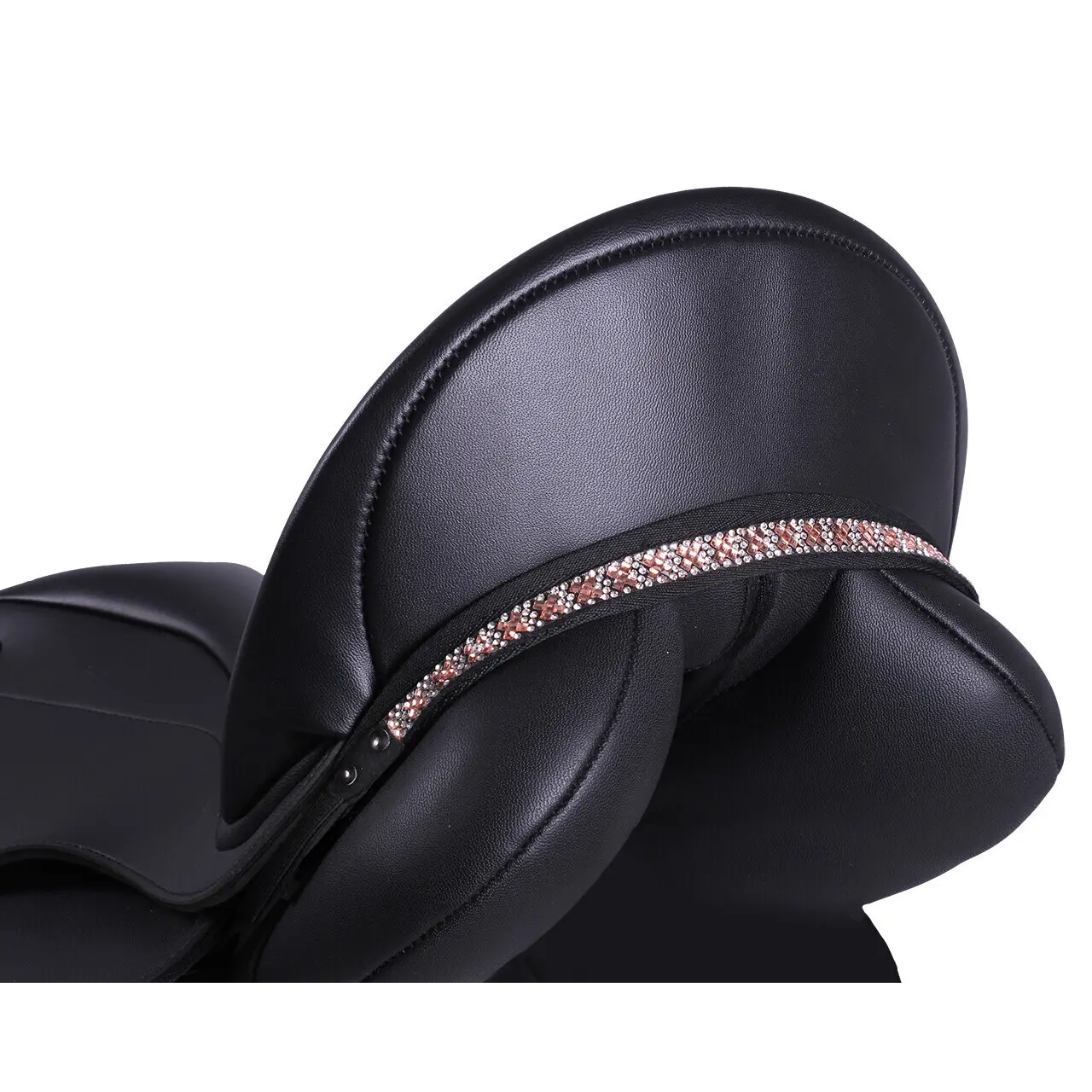 Qhp Noir Saddle Jewel Macey