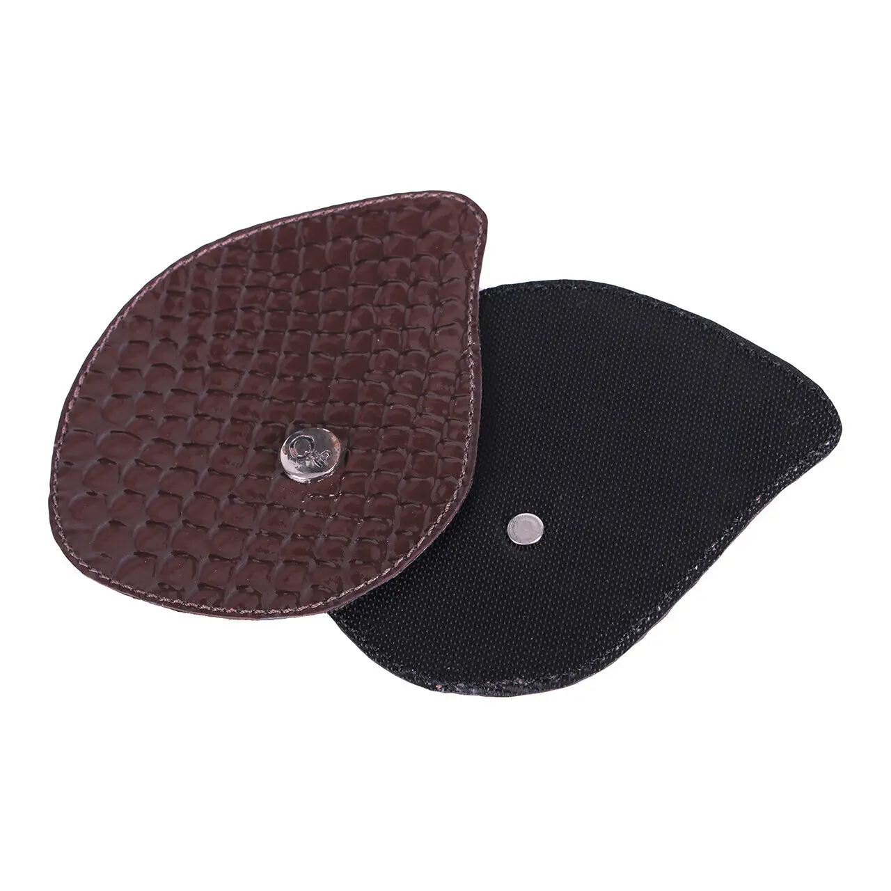 Qhp Marron Exchangeable Tops For Riding Boots Romy Croco