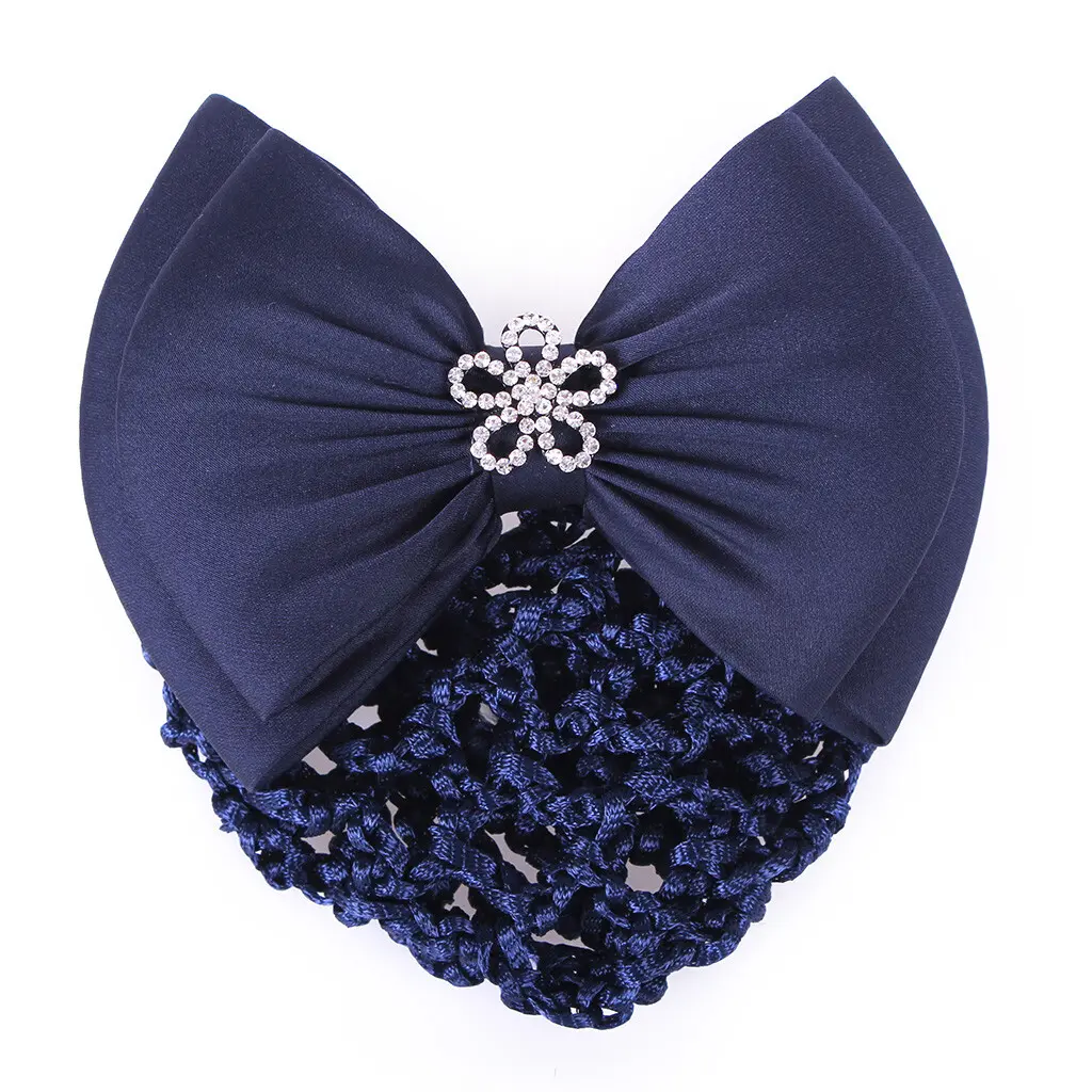Qhp Women's Bleu Hairnet For Bun Classy