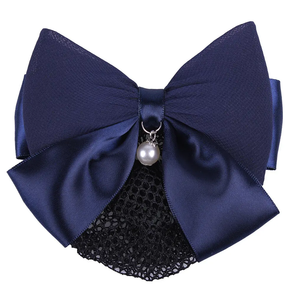 Qhp Women's Bleu Hairnet For Bun Grace
